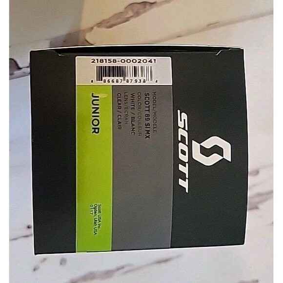 Scott 89 SI MX Goggle Durable Racing MotoSport Motocross Racing Junior Glasses - Picture 3 of 5